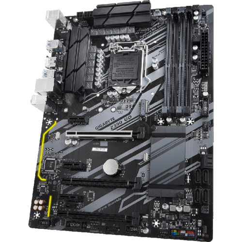 Материнская плата Gigabyte Z390 LGA1151v2 DDR4 (Z390 UD) ATX, Ret EAC 3
