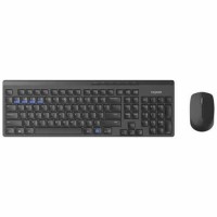 Комплект беспроводной Rapoo 8100M USB Black (Черный)