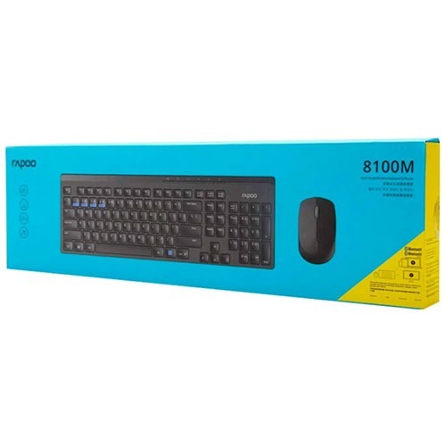 Комплект беспроводной Rapoo 8100M USB Black (Черный) 4
