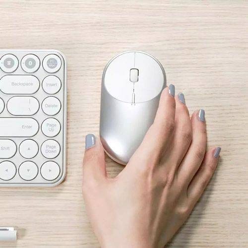 Беспроводная мышь Xiaomi Mi Portable Mouse 2 (BXSBMW02) Silver (Серебристая) 5