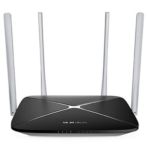  Беспроводной маршрутизатор Mercusys AC12, 802.11ac 1167(300+867)Мбит/ с, 2.4+5ГГц, 4xLAN, 1xWAN 2