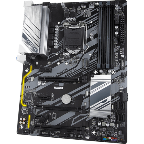 Материнская плата Gigabyte Z390 LGA1151v2 DDR4 (Z390 D) ATX, Ret EAC 4