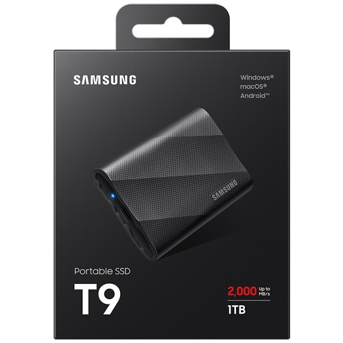 Внешний накопитель Samsung T9 SSD USB 3.2 1Tb Black (Черный) MU-PG1T0B/WW 6