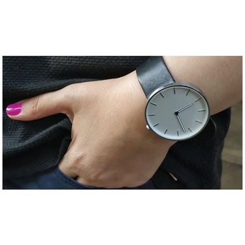 Кварцевые часы Xiaomi Twenty Seventeen Quartz Watch Leather Strap Black 3