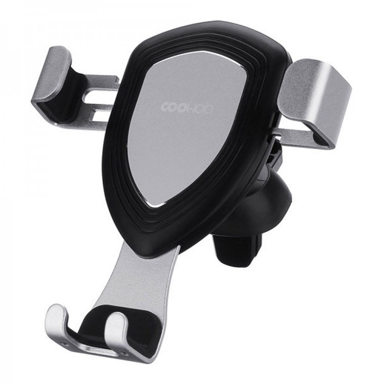 Автомобильный держатель Xiaomi CooWoo Gravity Holder T100 Silver (Серебристый) 1