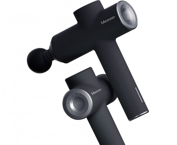 Массажный пистолет Yunmai Meavon Dual-mode Massage Gun Black (Черный) MV-FG-0308 4