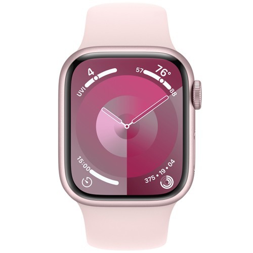 Умные часы Apple Watch Series 9 45 мм Pink Aluminium Case, Light Pink Sport Band M/L 2