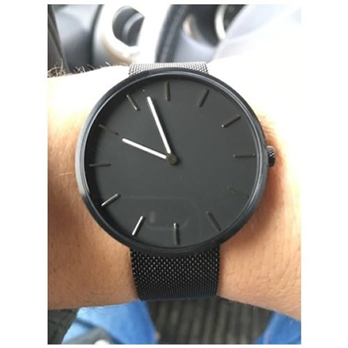 Кварцевые часы Xiaomi Twenty Seventeen Quartz Watch Light Fashion Black 3