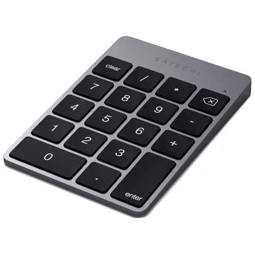 Цифровая клавиатура Satechi Aluminum Keypad Numpad (ST-SALKPM) Bluetooth Space Gray (Серый космос) 3