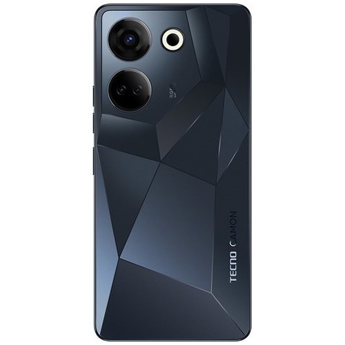 Смартфон Tecno Camon 20 8/256Gb Predawn Black (Черный) EAC 7