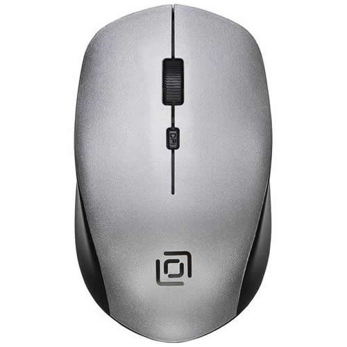 Беспроводная мышь Oklick 565MW USB оптическая Glossy Black/Silver (Черно-серебристая) 1
