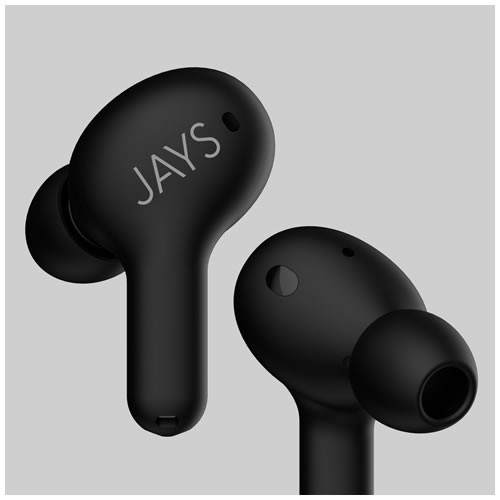 Беспроводные наушники Jays t-Seven True Wireless Black (Черный) EAC 3
