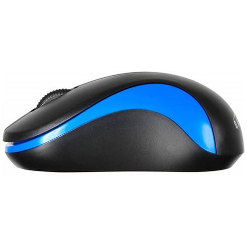 Беспроводная мышь Oklick 605SW USB оптическая Black/Blue (Черно-синяя) 4