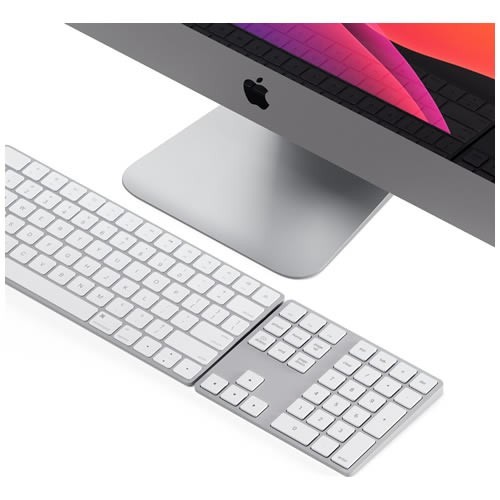 Цифровая клавиатура Satechi Aluminum Extended Keypad (ST-XLABKS) Bluetooth Silver (Серебристый) 6