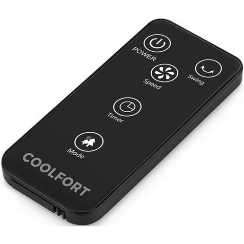 Настольный вентилятор Coolfort CF-2003 Black/White (Черный/Белый) EAC 3