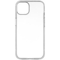 Силиконовая накладка для iPhone 13 прозрачная