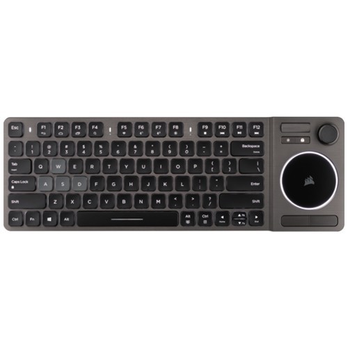 Беспроводная клавиатура Corsair K83 Wireless Entertainment USB Black (Черная) 1