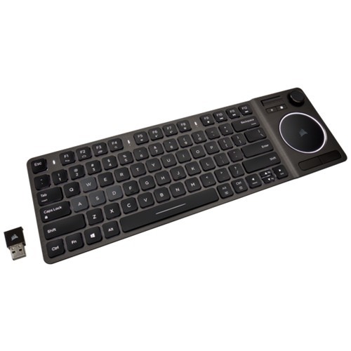 Беспроводная клавиатура Corsair K83 Wireless Entertainment USB Black (Черная) 2