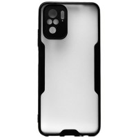 Силиконовая накладка Bubble для Xiaomi Redmi Note 10S Black (Черный)