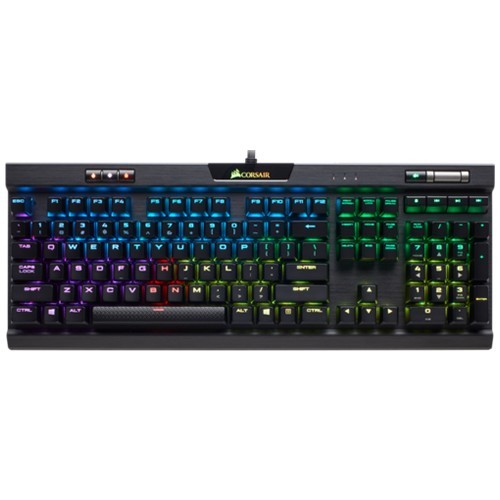 Клавиатура Corsair K70 RGB MK.2 (Cherry MX Silent) USB Black (Черная) 2