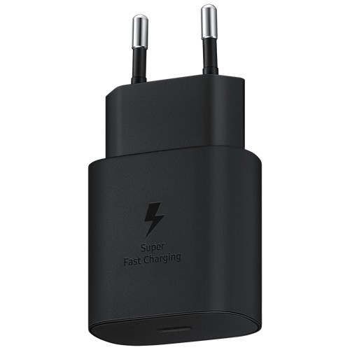 Сетевое зарядное устройство Samsung EP-TA800 25W USB Type-C Black (Черный) без кабеля 5
