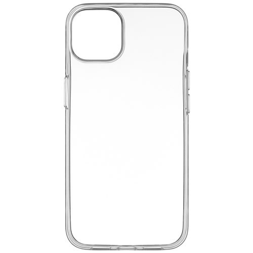 Силиконовая накладка для iPhone 13 Pro Max прозрачная 1