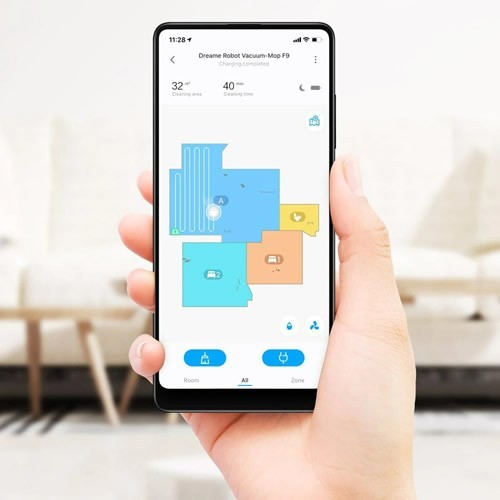 Робот-пылесос Dreame F9 White (Белый) Global version 6