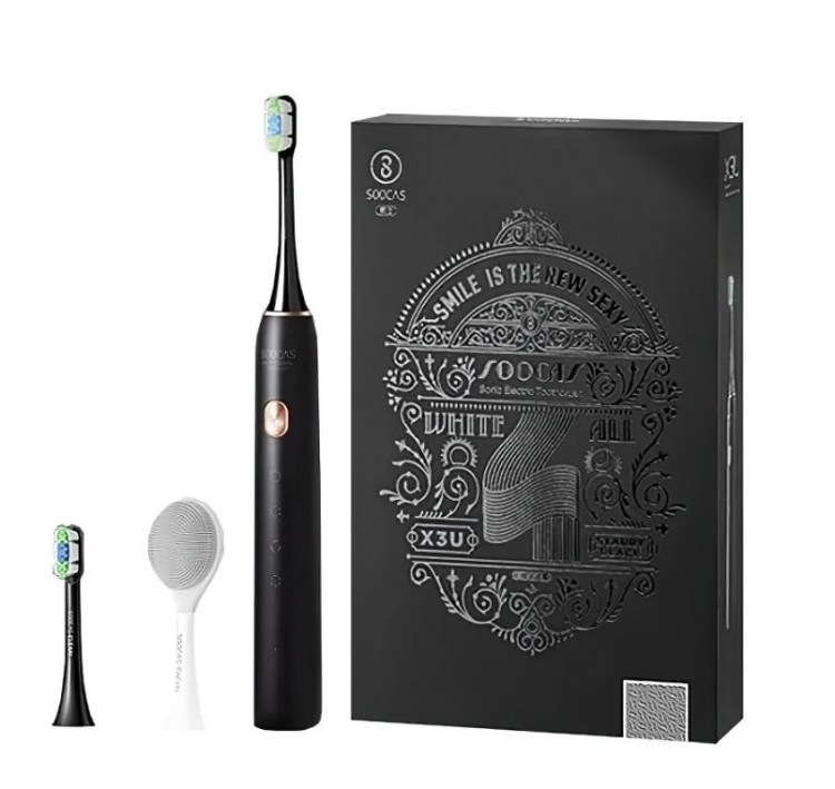Электрическая зубная щетка Soocas X3U Set Black (Черный) 1