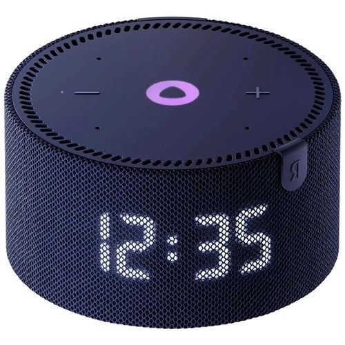Умная колонка Яндекс Новая Станция Мини (с часами) Blue (Синий сапфир) EAC 2