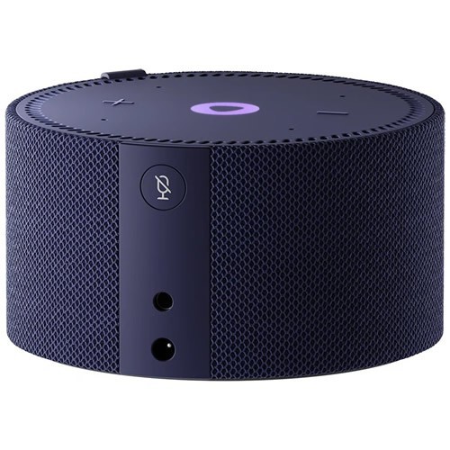 Умная колонка Яндекс Новая Станция Мини (с часами) Blue (Синий сапфир) EAC 3