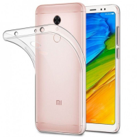 Силиконовая накладка для Xiaomi Redmi 5 Прозрачная