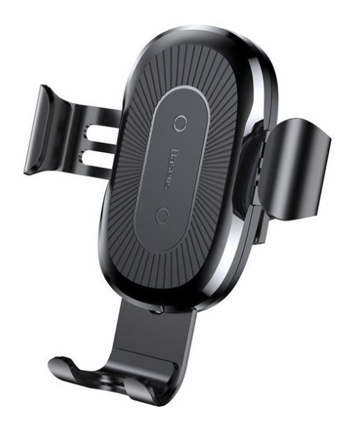 Автомобильный держатель Baseus Wireless Charger Gravity Car Mount (Black) WXYL-01 1