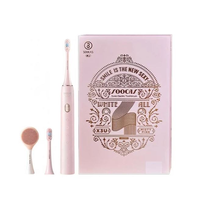 Электрическая зубная щетка Soocas X3U Set Pink (Розовый) 1