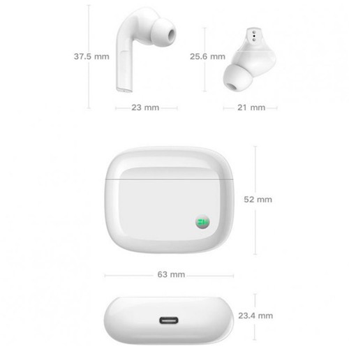 Беспроводные наушники ZMI PurPods White (Белый) 4