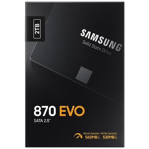 Твердотельный накопитель Samsung 870 EVO SATA 2.5" SSD 2Tb MZ-77E2T0BW 6