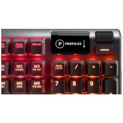 Клавиатура SteelSeries Apex 7 (Red Switch) Gamer USB Black (Черная) 7