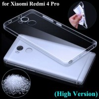Чехол-накладка для Xiaomi Redmi 4 прозрачный силиконовый 