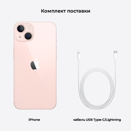 Смартфон Apple iPhone 13 256Gb Pink (Розовый) 7