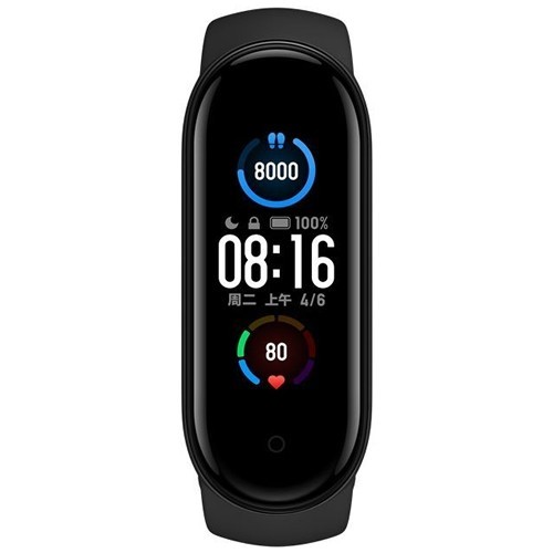 Браслет Xiaomi Mi Band 5 NFC Black (Черный) 2