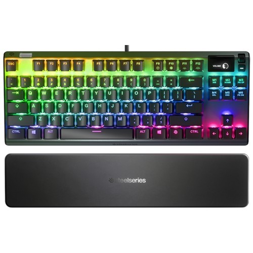 Клавиатура SteelSeries Apex Pro TKL Gamer USB Black (Черная) 1