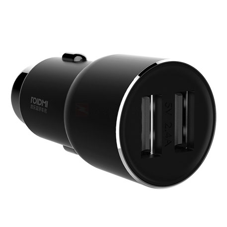 Автомобильное зарядное устройство Xiaomi RoidMi 3S + FM трансмиттер 2USB, 2.4A, 5V, Black 3
