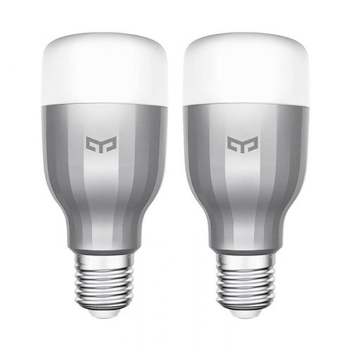 Упаковка светодиодных ламп 2 шт Xiaomi Mi LED Smart Bulb 2-Pack MJDP02YL, E27, 10Вт EAC 1